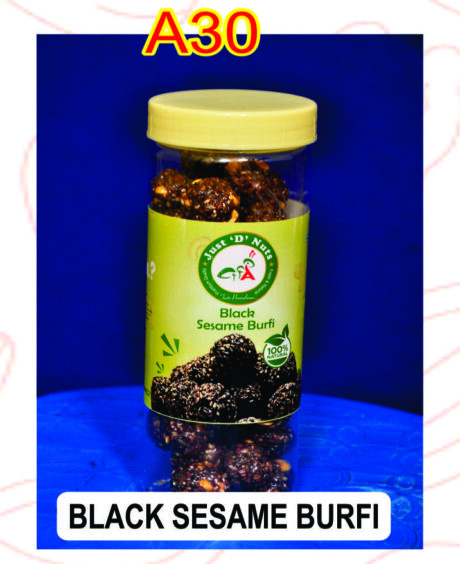 BLACK SESAME BURFI
